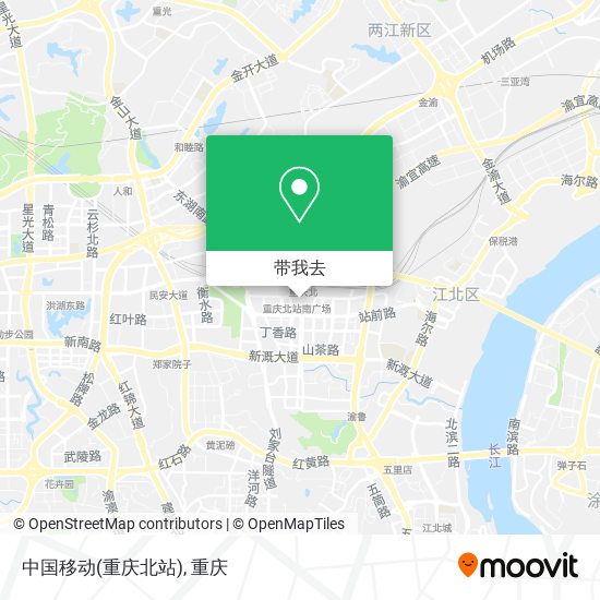 中国移动(重庆北站)地图