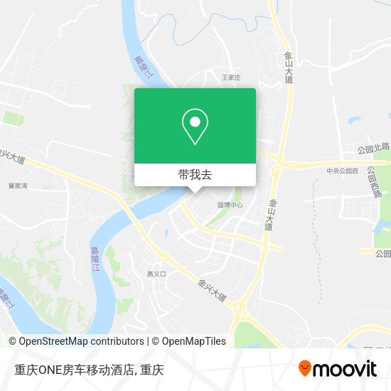 重庆ONE房车移动酒店地图