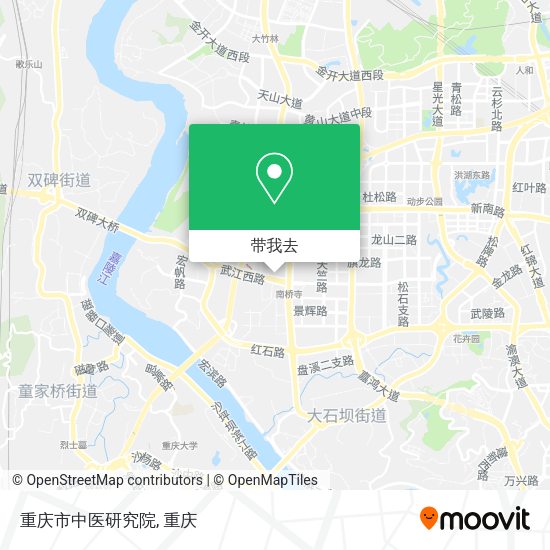 重庆市中医研究院地图