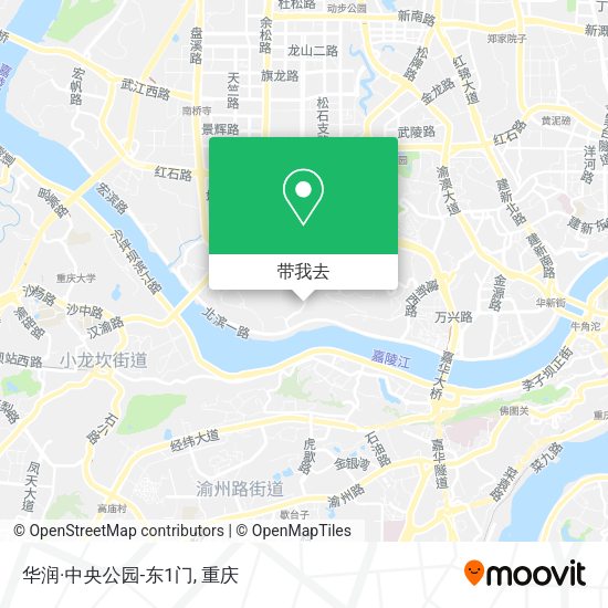 华润·中央公园-东1门地图