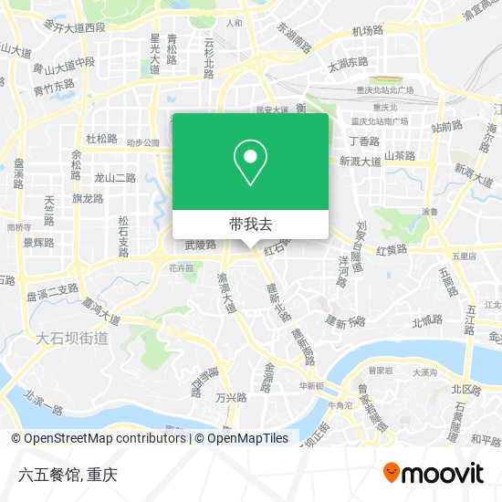 六五餐馆地图