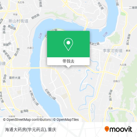 海通大药房(学元药店)地图