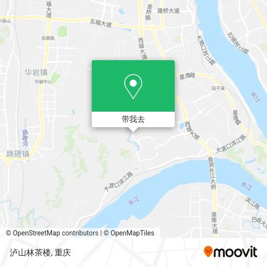 泸山林茶楼地图