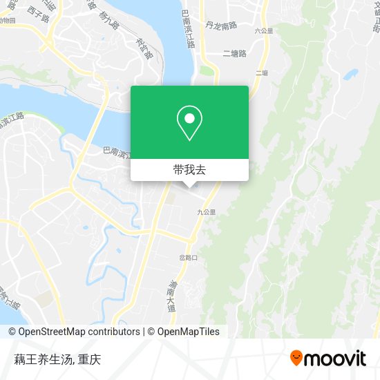 藕王养生汤地图