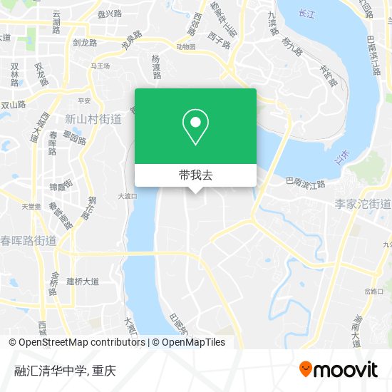 融汇清华中学地图