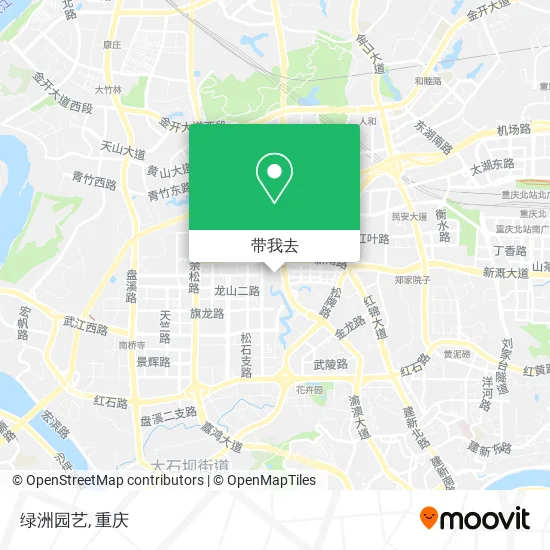 绿洲园艺地图