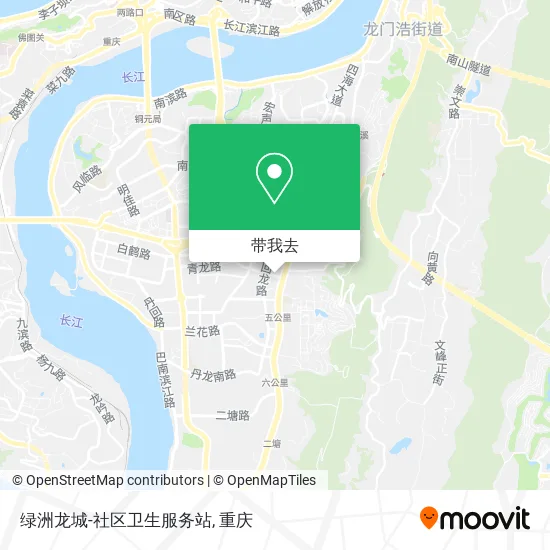 绿洲龙城-社区卫生服务站地图