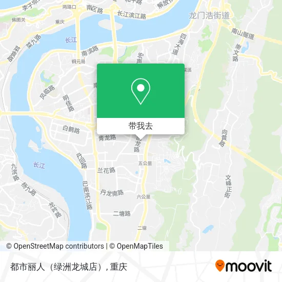 都市丽人（绿洲龙城店）地图