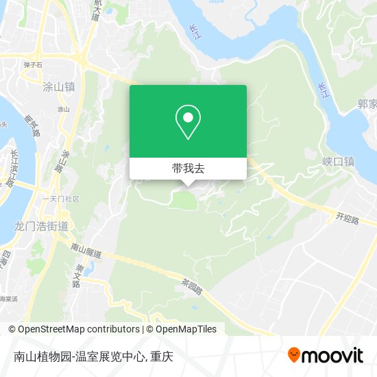南山植物园-温室展览中心地图