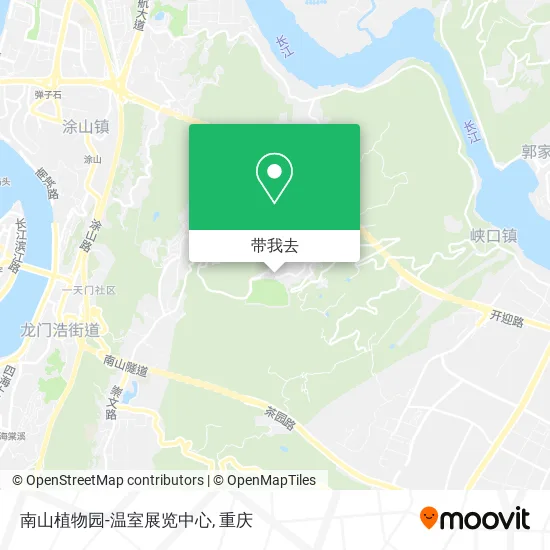 南山植物园-温室展览中心地图