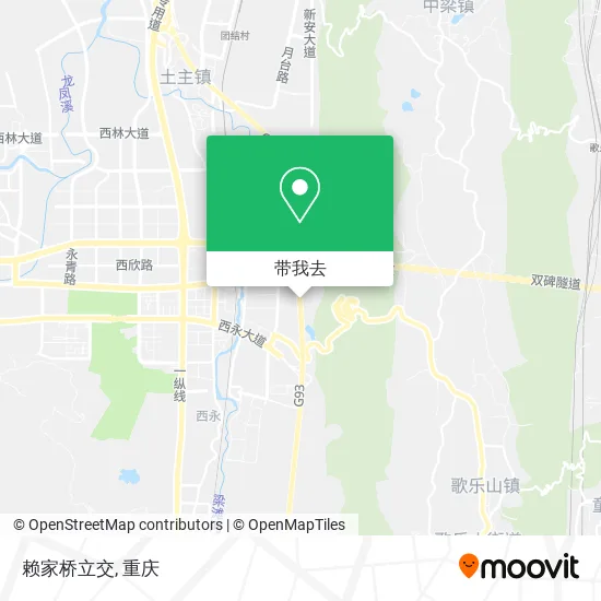 赖家桥立交地图