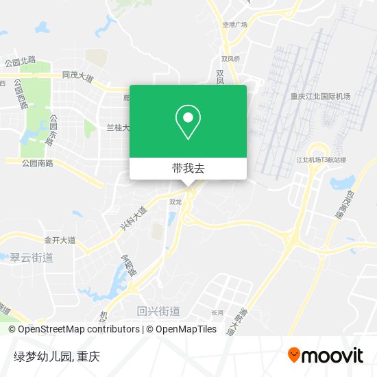 绿梦幼儿园地图