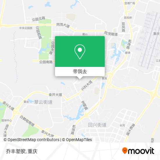 乔丰塑胶地图