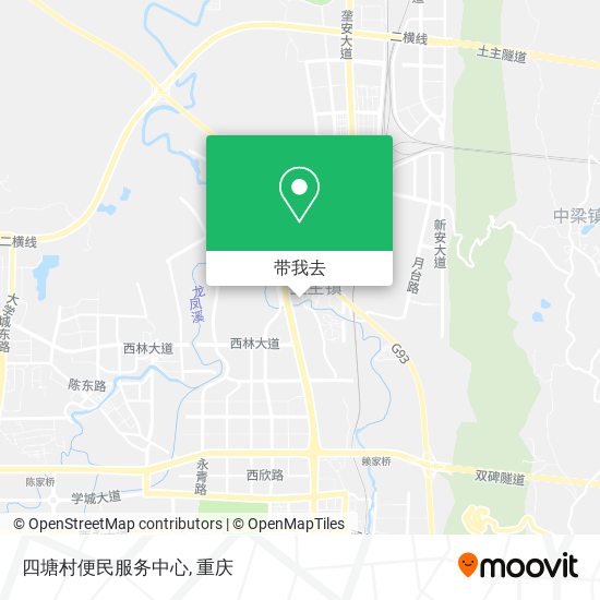 四塘村便民服务中心地图