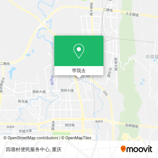 四塘村便民服务中心地图