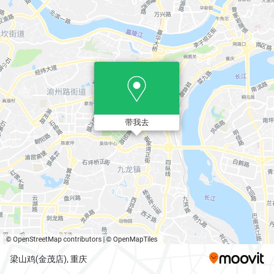 梁山鸡(金茂店)地图