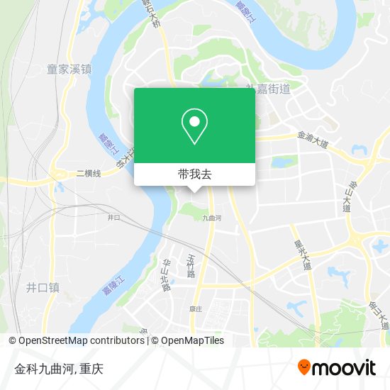 金科九曲河地图