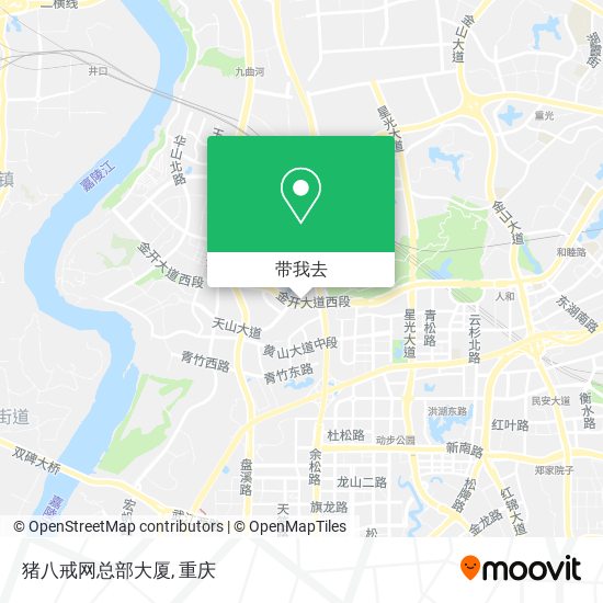 猪八戒网总部大厦地图