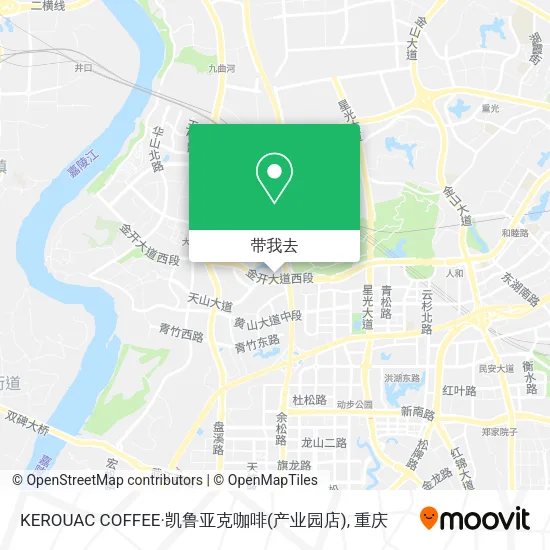 KEROUAC COFFEE·凯鲁亚克咖啡(产业园店)地图