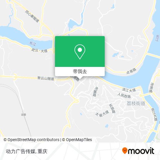 动力广告传媒地图