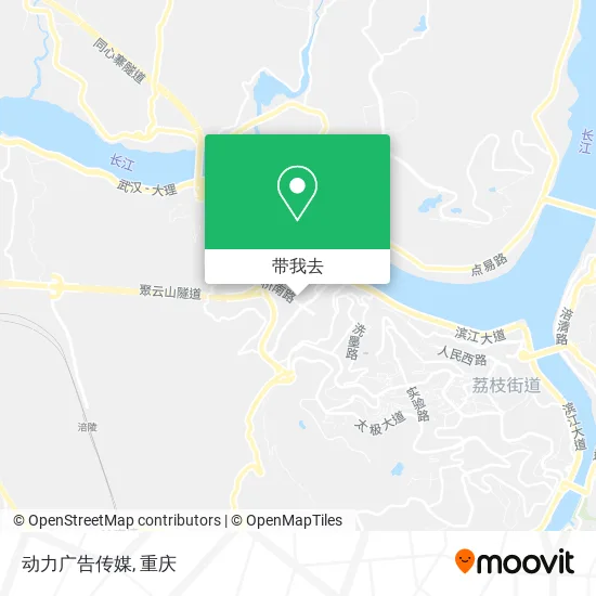 动力广告传媒地图