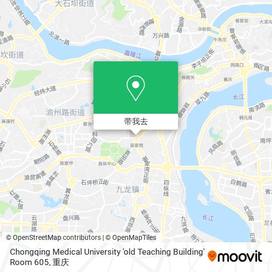 Chongqing Medical University 'old Teaching Building' Room 605地图