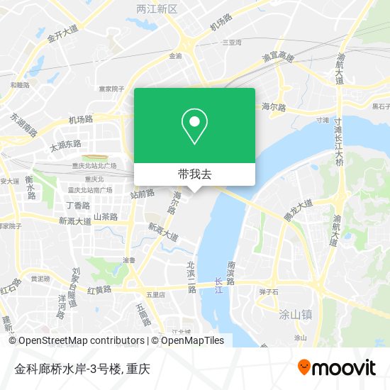 金科廊桥水岸-3号楼地图