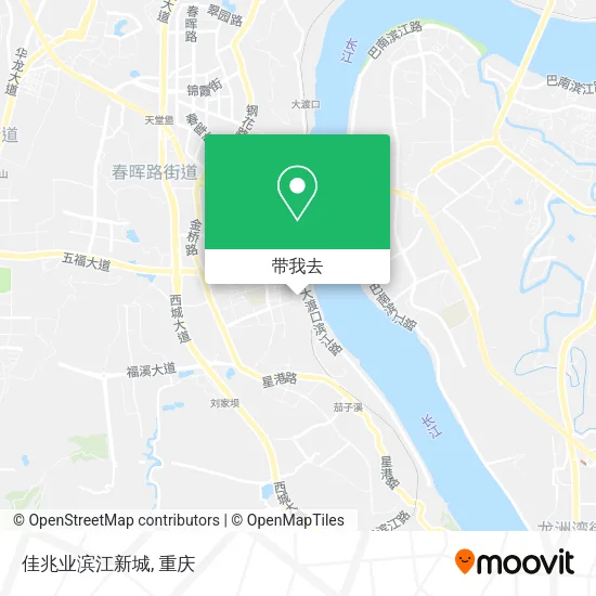 佳兆业滨江新城地图