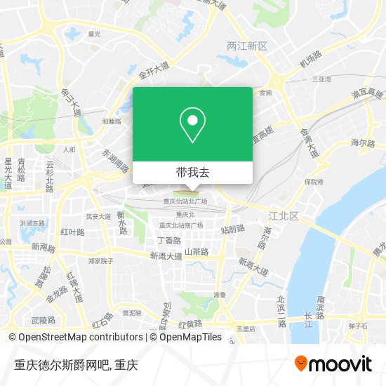 重庆德尔斯爵网吧地图