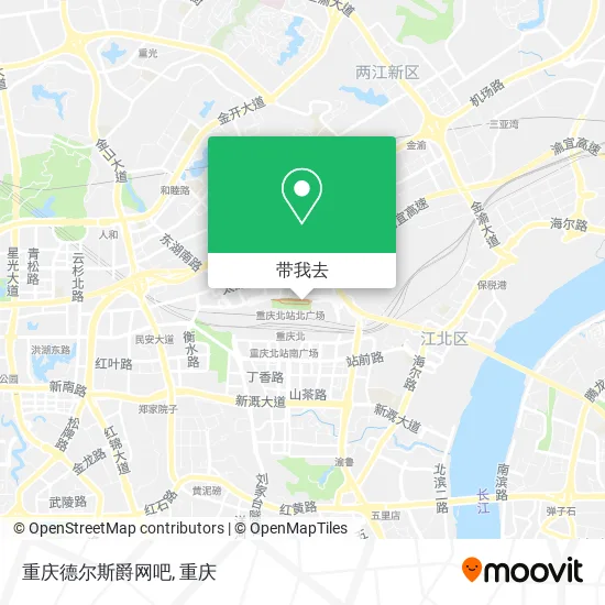 重庆德尔斯爵网吧地图