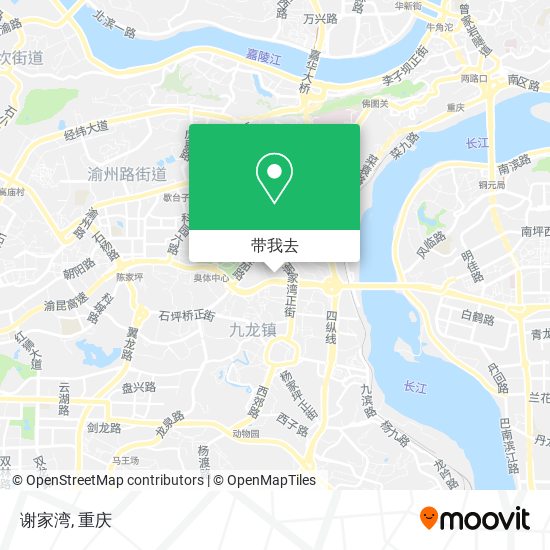 谢家湾地图