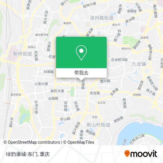 绿韵康城-东门地图