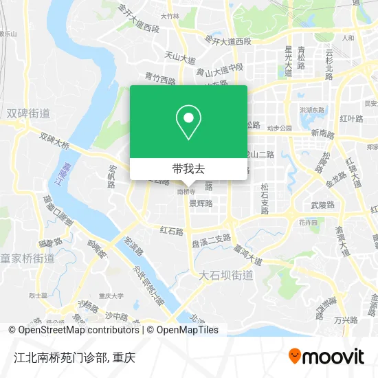 江北南桥苑门诊部地图
