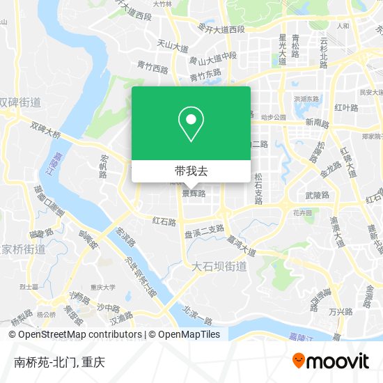 南桥苑-北门地图
