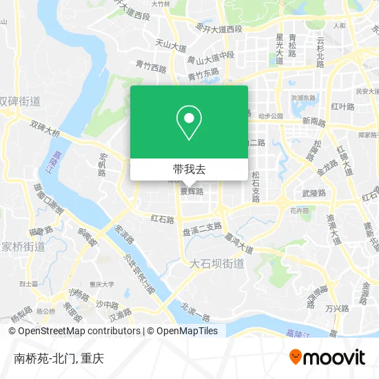 南桥苑-北门地图