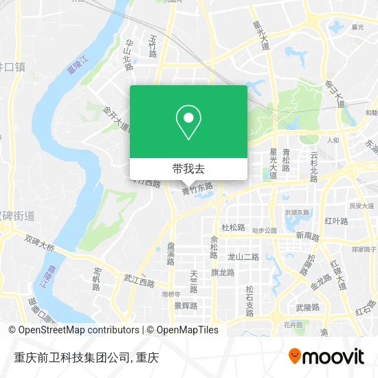 重庆前卫科技集团公司地图