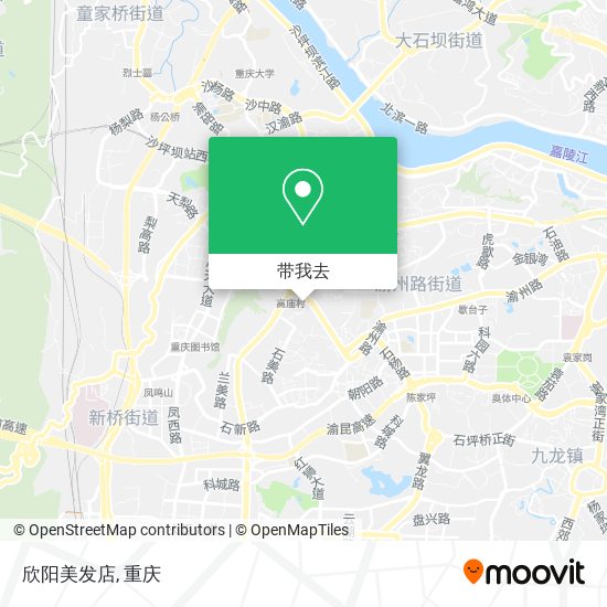 欣阳美发店地图