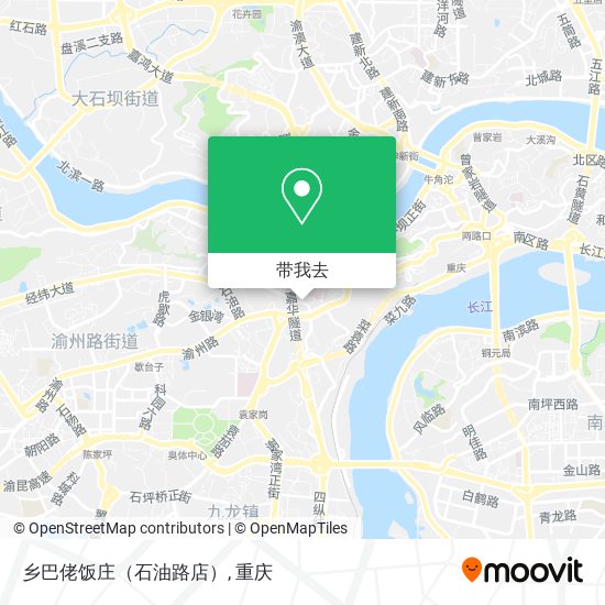 乡巴佬饭庄（石油路店）地图