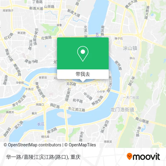华一路/嘉陵江滨江路(路口)地图