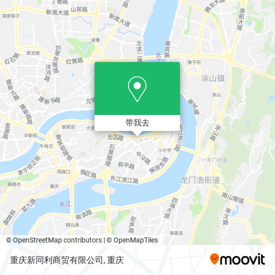 重庆新同利商贸有限公司地图