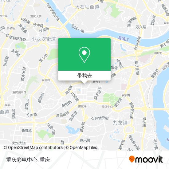 重庆彩电中心地图
