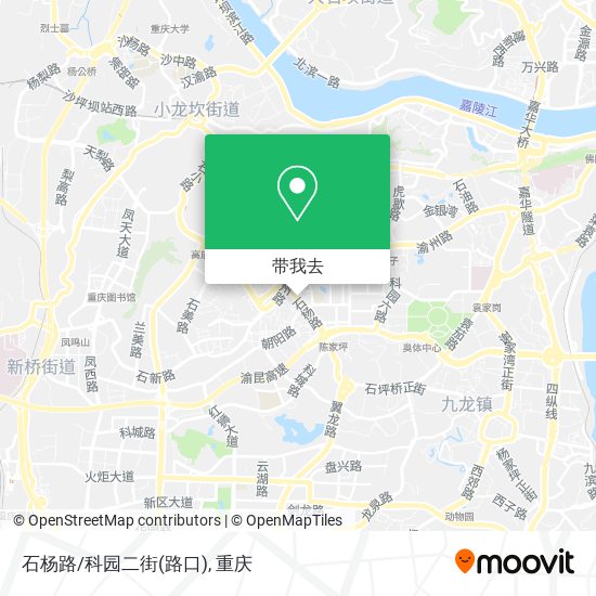石杨路/科园二街(路口)地图