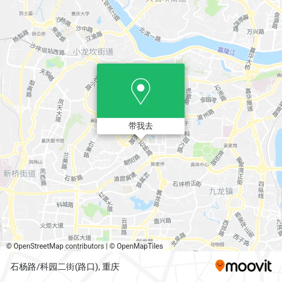 石杨路/科园二街(路口)地图