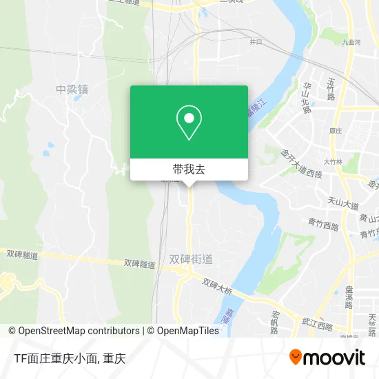 TF面庄重庆小面地图