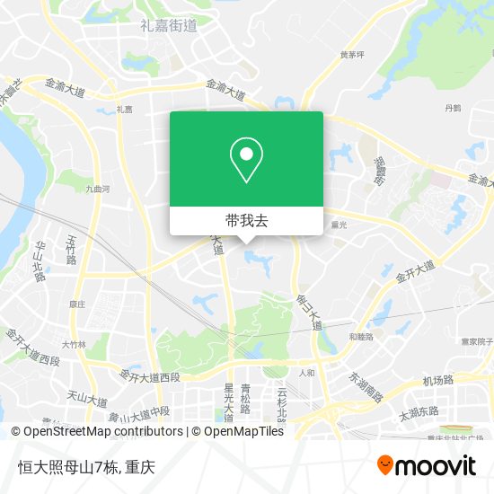 恒大照母山7栋地图