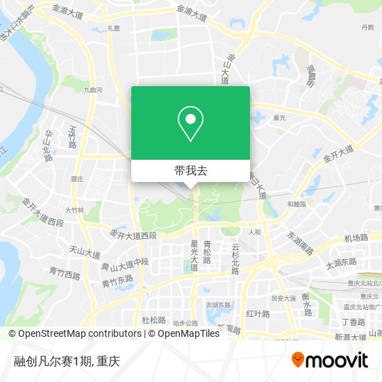 融创凡尔赛1期地图