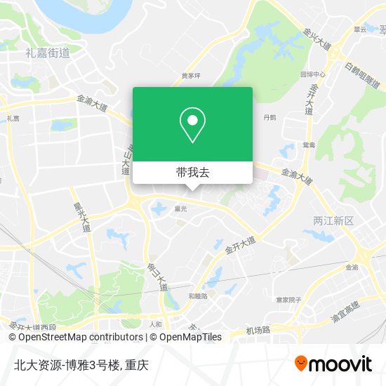 北大资源-博雅3号楼地图
