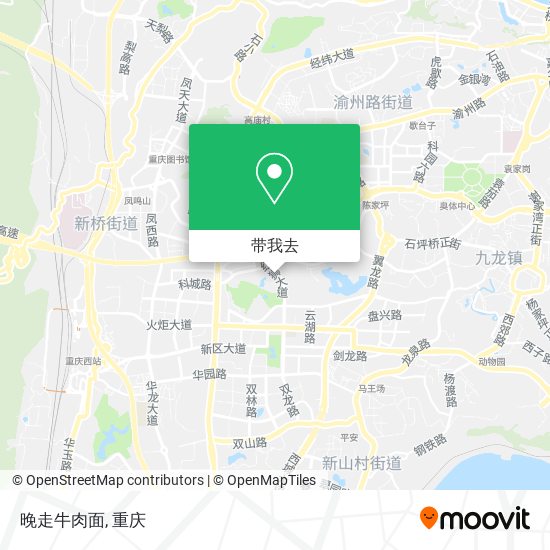 晚走牛肉面地图