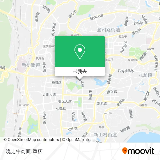 晚走牛肉面地图