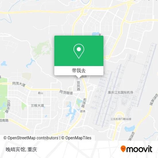 晚晴宾馆地图